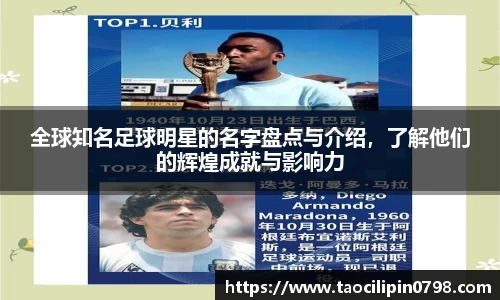 全球知名足球明星的名字盘点与介绍，了解他们的辉煌成就与影响力